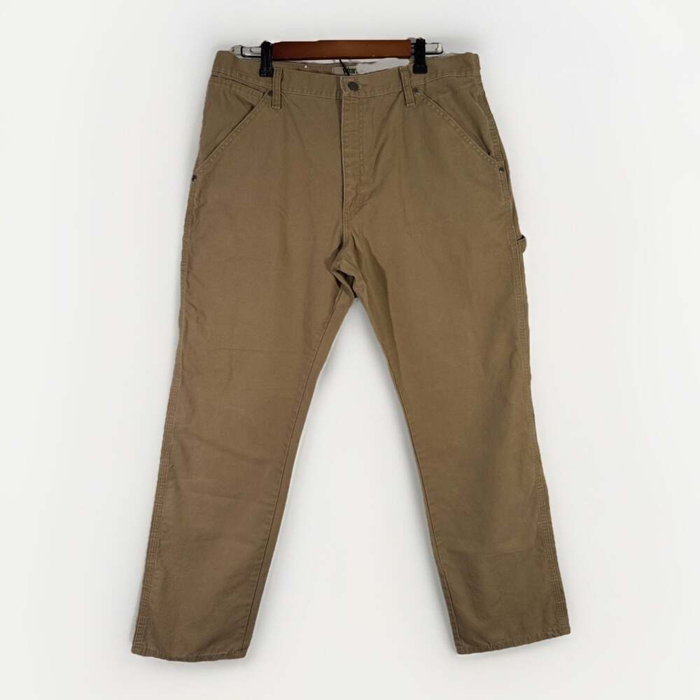 Wrangler Men's 34x31 Brown Carpenter Pants (see measurements)